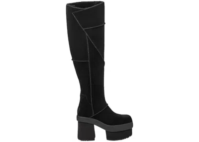 Pre-owned Ugg New Heights Platform Xtra Boot (women's) Sneakers In Black