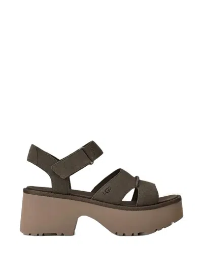 Ugg New Heights Sandals In Black