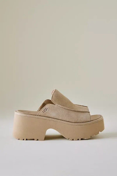 Ugg New Heights Slide Sandal In White
