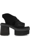 Ugg New Hights Sandals In Black