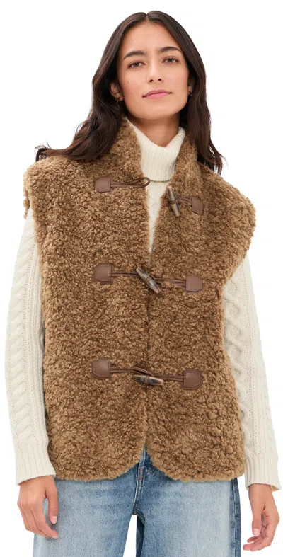 Ugg Niah Toggle Vest Coffee Grounds