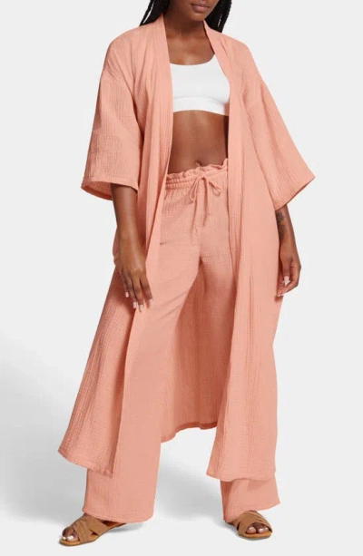 Ugg Nichols Gauze Robe In Sunstone