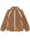 Ugg Nikia Fluff Faux Fur Jacket In Brown