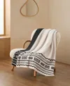 Ugg Northstar Isle Throw, 50" X 70" In White