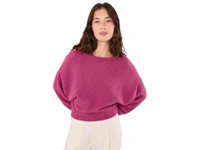 Ugg Novalie Slouchy Pullover Women's Sweatshirt Strawberry: Sm, Polyester