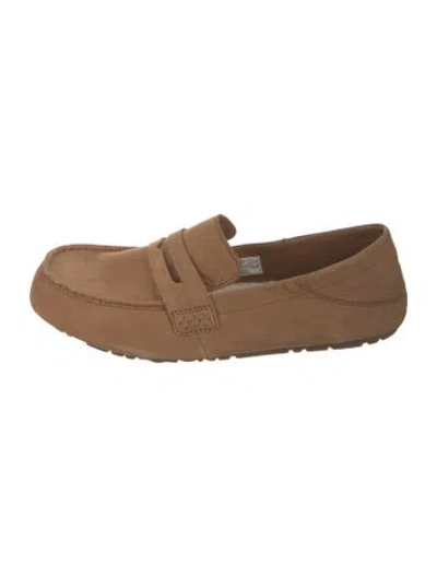 Pre-owned Ugg Nubuck Drivers In Neutral