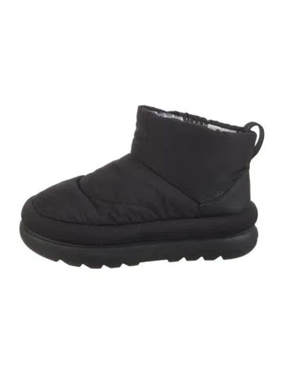 Pre-owned Ugg Nylon Boots In Black