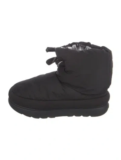 Pre-owned Ugg Nylon Boots In Black