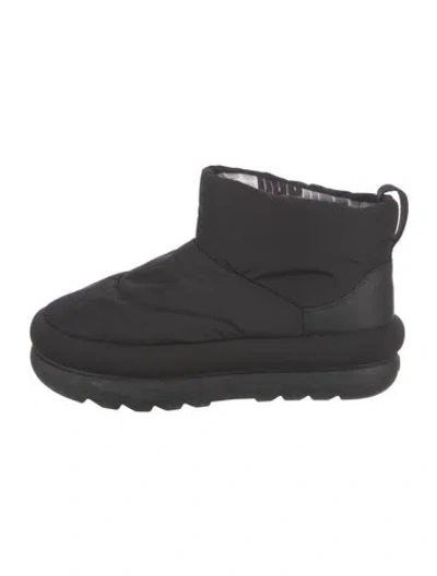 Pre-owned Ugg Nylon Boots In Black