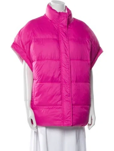Pre-owned Ugg Nylon Coat W/ Tags In Pink