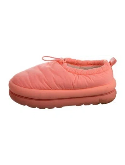 Pre-owned Ugg Nylon Flats In Pink