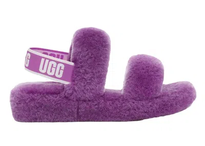 Pre-owned Ugg Oh Yeah Slide (women's) Sneakers In Magnolia/purple In Multi