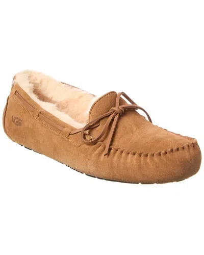 Ugg Olsen Suede Moccasin In Brown