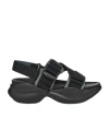 Ugg Open-toed High-heeled Sandals In Black