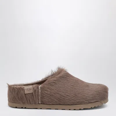 Ugg Otzo Caribou Ponyskin Sabot In Brown