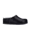 Ugg Otzo Calf-hair Loafers In Black
