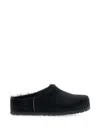 Ugg Otzo Calf-hair Loafers In Black
