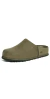 Ugg Clog Slippers Flat Sole Round Toe In Gray
