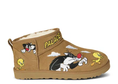 Ugg Palace X Looney Tunes X  Classic Ultra Mini Boot 'chestnut' In Brown