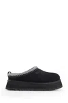 Ugg Tasman Slip-on Shearling Flat Mules In Black