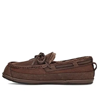 Ugg Parkdale Moc Toe Shoe 'grizzly' In Brown