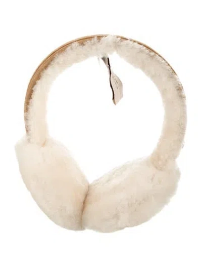 Pre-owned Ugg Patterned Ear Muffs In Neutrals