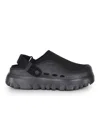 Ugg Peakmod Mesh And Nylon Slides In Black