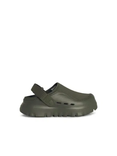 UGG UGG 'PEAKMOD' GREEN MESH BLEND SLIPPERS