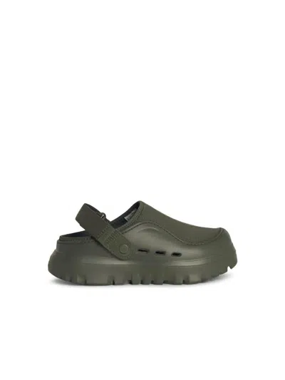 UGG UGG 'PEAKMOD' GREEN MESH BLEND SLIPPERS