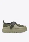 Ugg Low-cut Flat Shoes With Minimalistic Design In Green