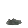 Ugg Peakmod Green Mesh Blend Slippers In Green