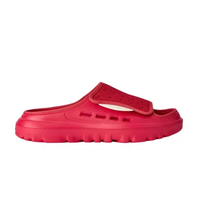 Pre-owned Ugg Peakmod Slide 'cherry Parfait Jasmine' | Red | Men's Size 8