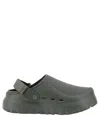 Ugg Peakmod Green Mesh Blend Slippers In Green