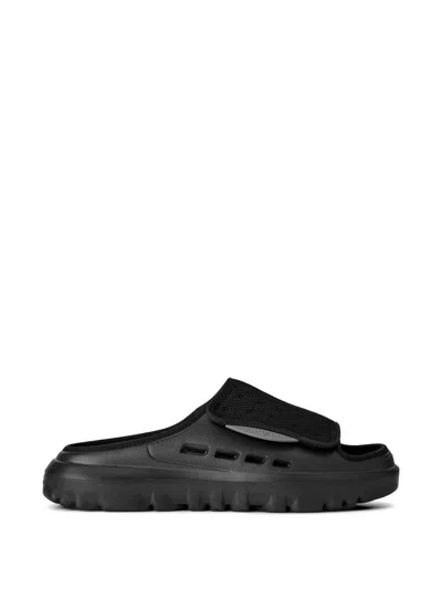 Ugg Peakmod Touch-strap Sandals In Black