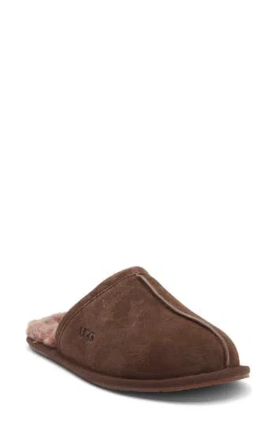 Ugg ® Pearle Plush™ Scuff Slipper In Brown