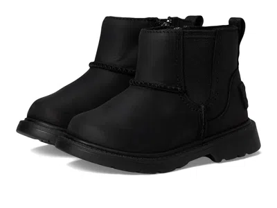 Ugg Perry Weather Chelsea Kids Shoes Black : 8 Toddler M, Leather
