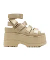 Ugg Goldenrise Sandals Mustard Seed In Nude