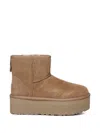 Ugg Platform Mini Boots In Brown