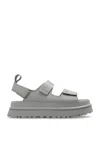 Ugg Goldenglow Chunky Sandals In Grey