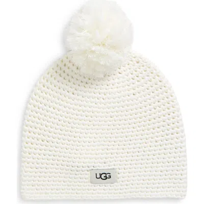Ugg ® Pom Beanie In White