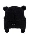 Ugg Pompom Beanie In Black
