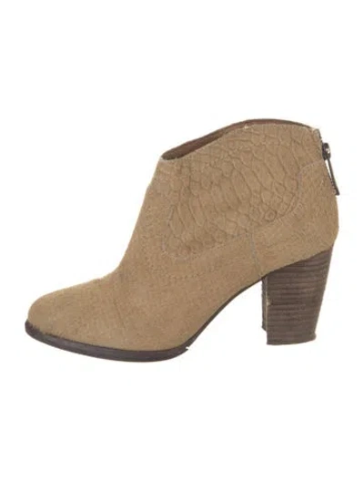 Pre-owned Ugg Ponyhair Boots In Brown