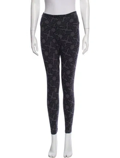 Pre-owned Ugg Printed Lounge Set In Gray