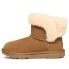 Ugg (ps)  Classic Low Fur 'chestnut' In Brown