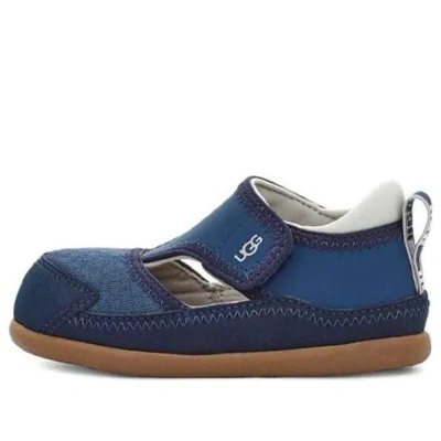 Ugg (ps)  Delta Closed Toe Fisherman Sandals 'blue Brown'