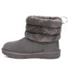 Ugg (ps)  Fluff Mini Quilted Fleece Lined Gray