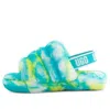 Ugg (ps)  Fluff Yeah Clog Slipper 'oasis Blue Sulphur'