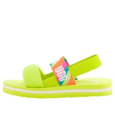 Ugg (ps)  Zuma Sling Sandal 'sulfur' In Green