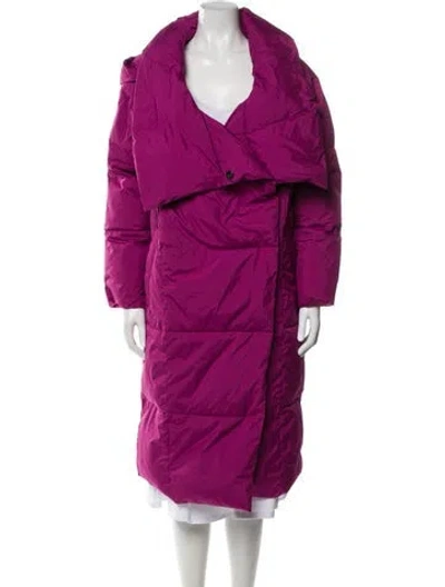 Pre-owned Ugg Puffer Coat In Pink