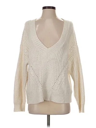 Pre-owned Ugg Pullover Sweater In Ivory
